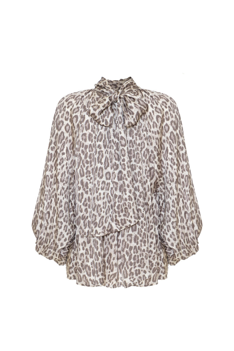 Blusa Stampa Animalier